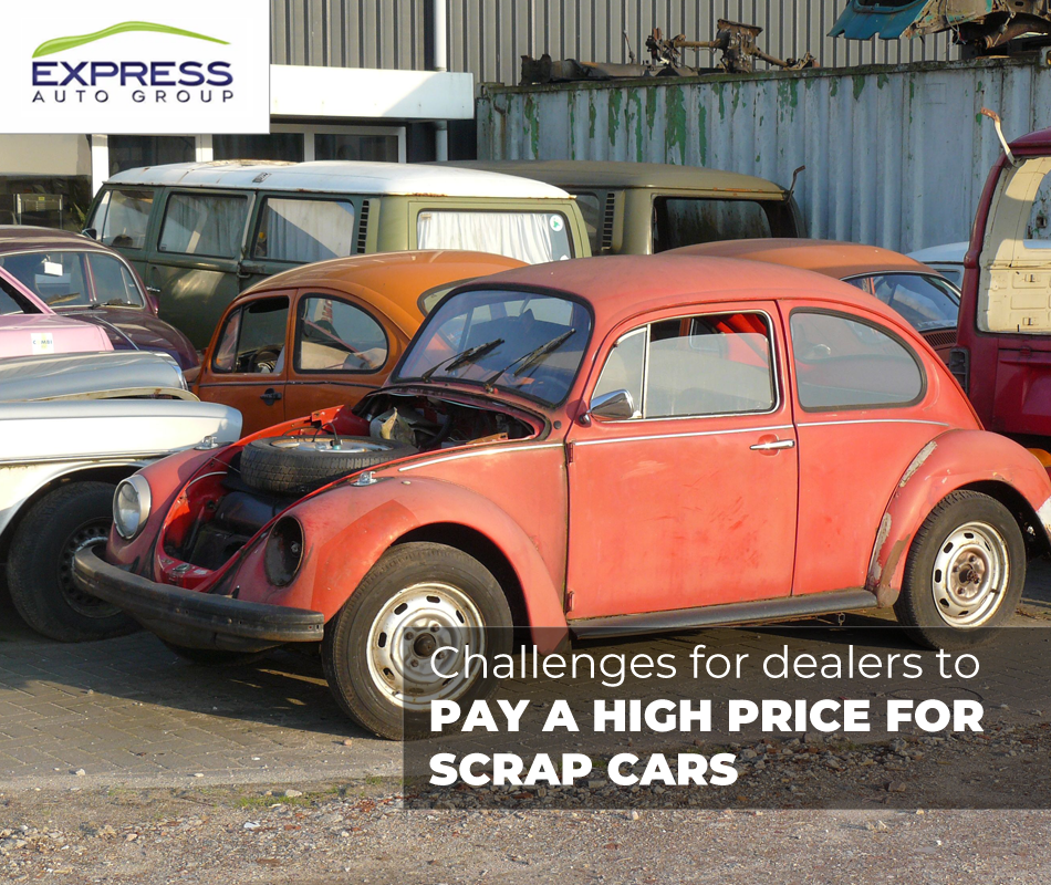 Sell your Scrap Car for Good Money